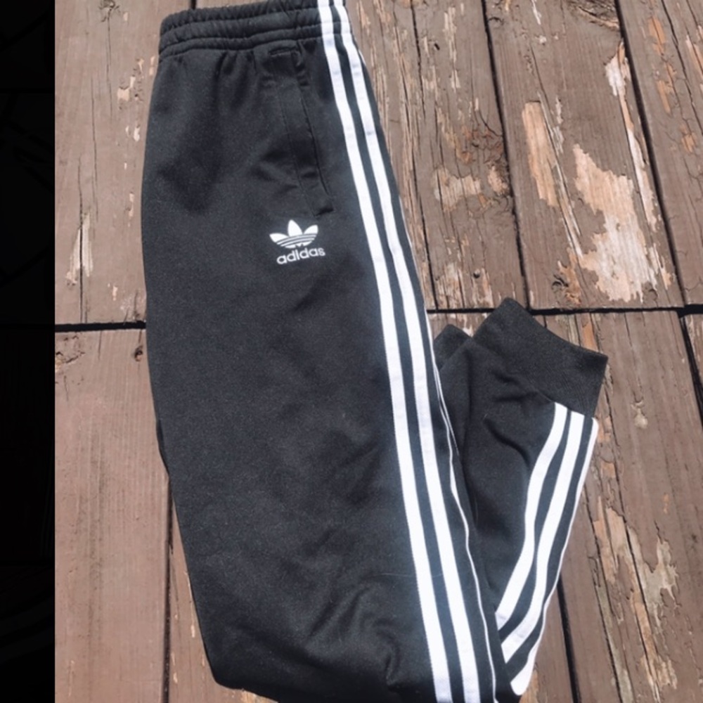 Adidas sweatpants black